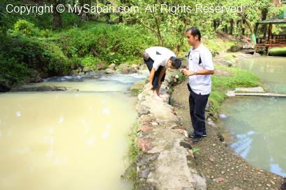 stream next to Hot Spring