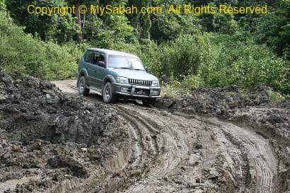 4-wheel drive in mud