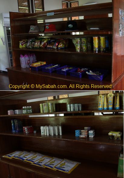 Shop in Maliau Basin Studies Centre (MBSC)