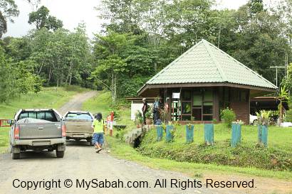 security gate of Maliau Basin