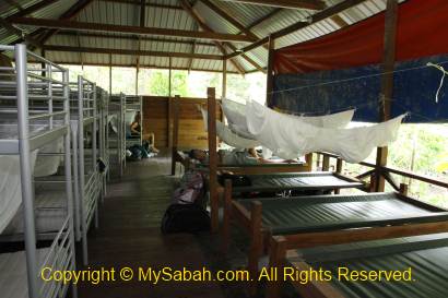 bunk beds of Ginseng Camp
