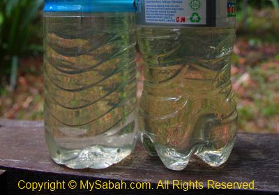 yellowish drinking water