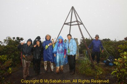 Summit of Mt. Trus Madi