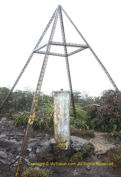 Summit of Mt. Trus Madi