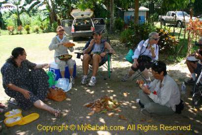 Lunch in Kota Belud