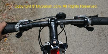 Gears of mountain bike