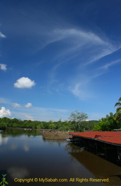 River in Kota Belud