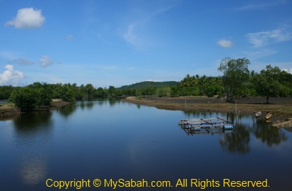 River in Kota Belud