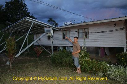 Huge solar panel