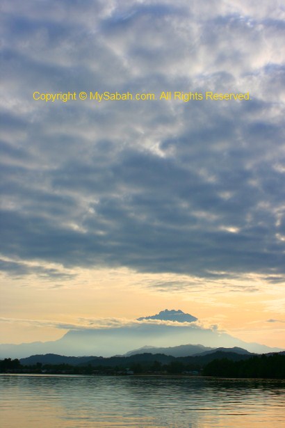Sunrise view of Mt. Kinabalu
