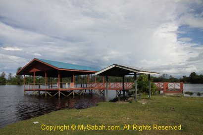 Riverside hut