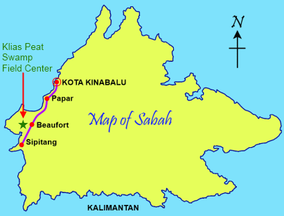 Sabah map