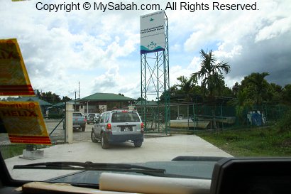 gate of Klias Peat Swamp Field Center