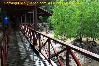 boardwalk to kitchen