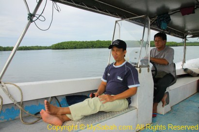 Forestry staffs onboard