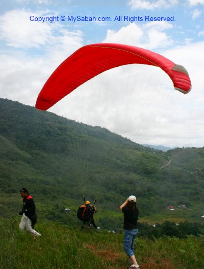 tandem flight takes off