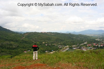 paragliding site in Lohan