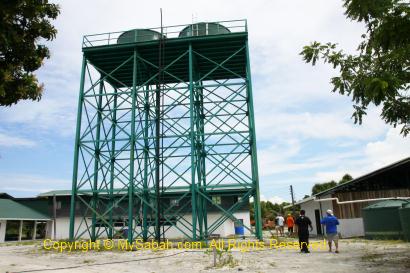 Water tanks for reverse osmosis