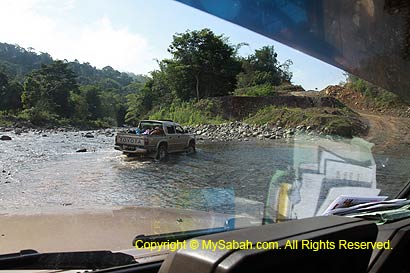 Crossing stream