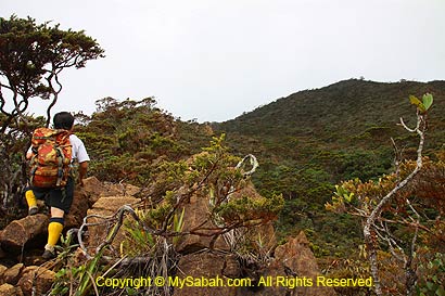 Summit at the right