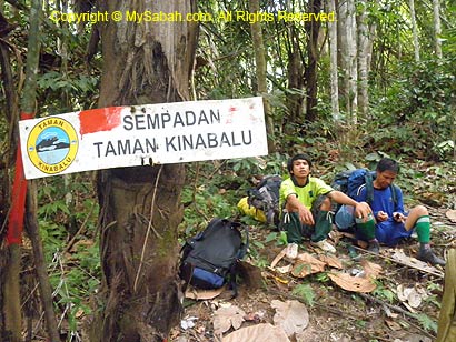 Kinabalu Park boundary