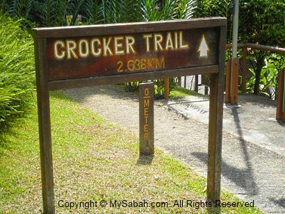 Start of Crocker trail