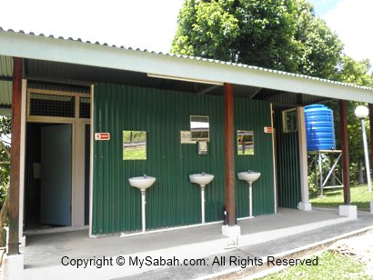 Toilet at Camping ground