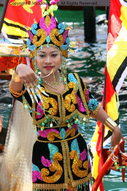 Colorful Sea Bajau costumes