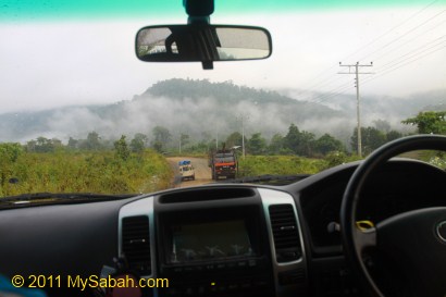 Depart to base camp of Pinangah forest reserve