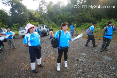 Briefing and marking attendance