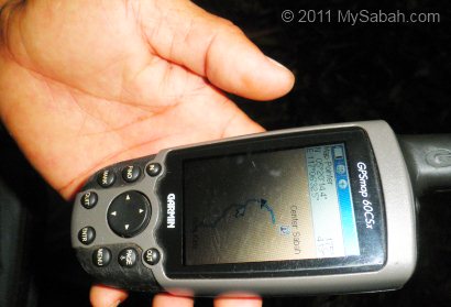 GPS of Center of Sabah