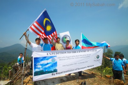 group photo at Center of Sabah