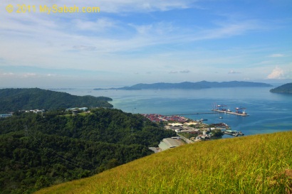 nice view on top of Bukit Gundul