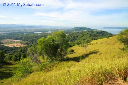 view from Gundul Hill