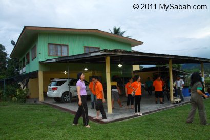 Tambunan homestay in Keranan Village