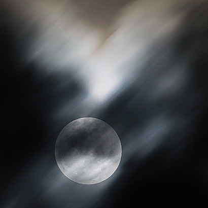 cloud covering moon