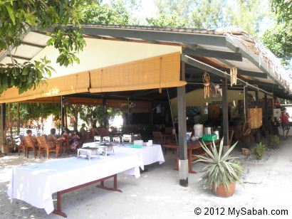 Cafe of Mari-Mari Backpackers Lodge