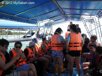 snorkeling at Mantanani Besar