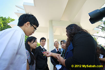 interview the grandchild (Rachel) of Datuk Fung