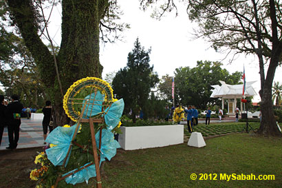 wreath for memorial service