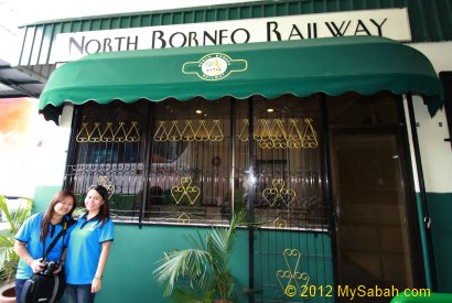 office of North Borneo Railway in Tanjung Aru Train Station