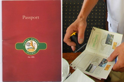 Train passport of North Borneo Railway