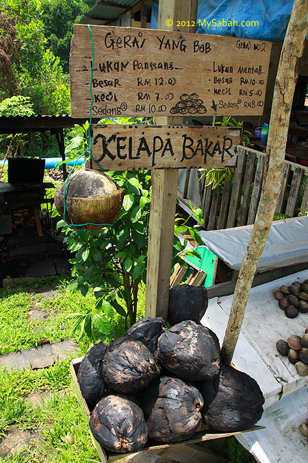 kelapa bakar