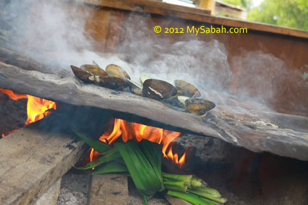 grilling clam