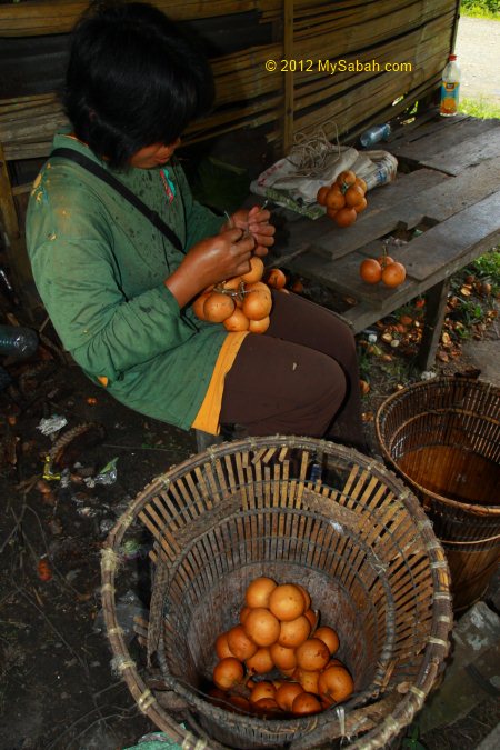 Tampui in bamboo basket