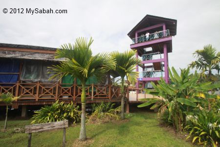 watch tower of Pekan Nabalu