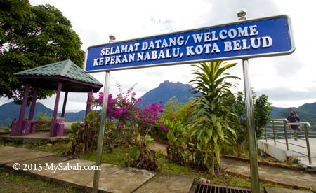 platform of Pekan Nabalu