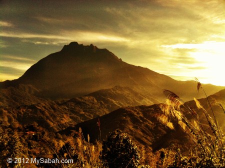 sunrise of Mt. Kinabalu