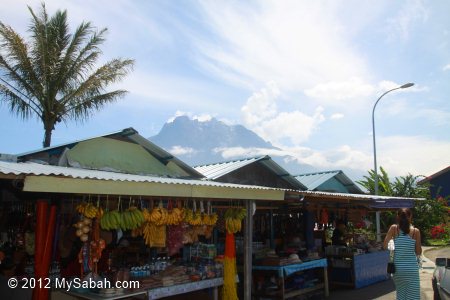 stalls in Nabalu town
