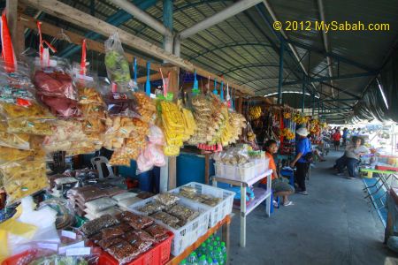 food market of Pekan Nabalu